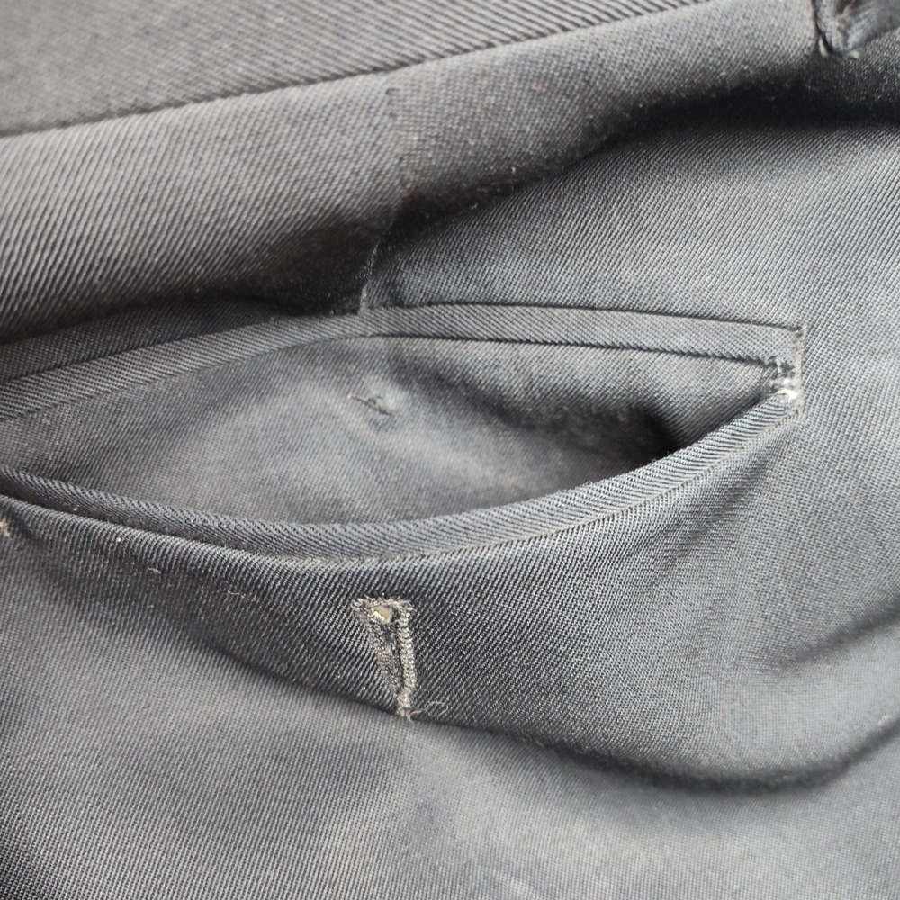 Brooks Brothers Pants Mens 33x32 Blue Pleated Wool Dress Trouser Suit Work Slack - Picture 6 of 13